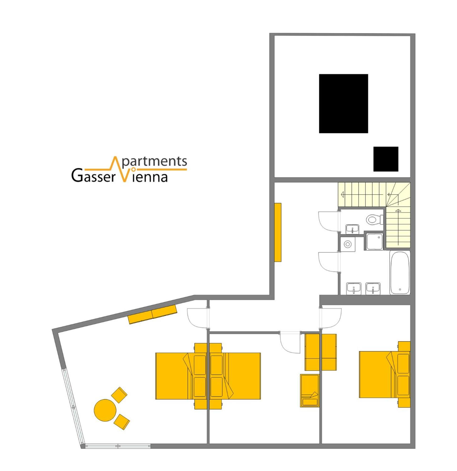 Gasser Apartments - Apartments Karlskirche Виена Екстериор снимка