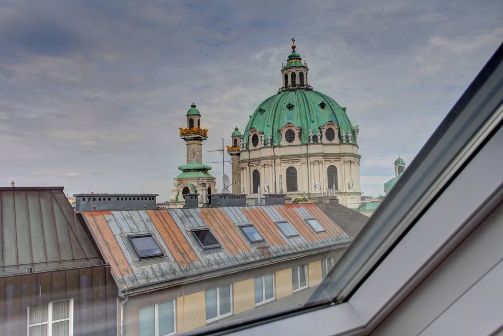 Gasser Apartments - Apartments Karlskirche Виена Екстериор снимка